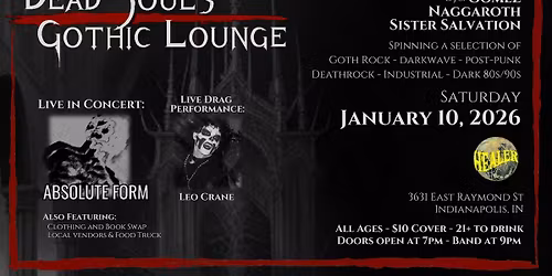 ABSOLUTE FORM x LEO CRANE x DEAD SOULS GOTHIC LOUNGE