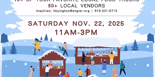 Town of Angier Winter Holiday Market & Food Truck Rodeo