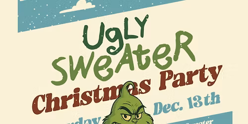 \ud83c\udf84\u2728 UGLY SWEATER PARTY @ MOVEMENT BREWING \u2728\ud83c\udf84