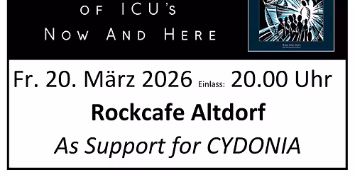 CYDONIA + Support: Ralf & Thomas (ICU)