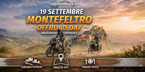 Montefeltro OffRoad Day - MaxiEnduro Experience