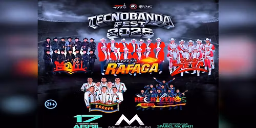 Banda Movil, Rafaga. Zeta, Zarape y Hechizeros en Sparks