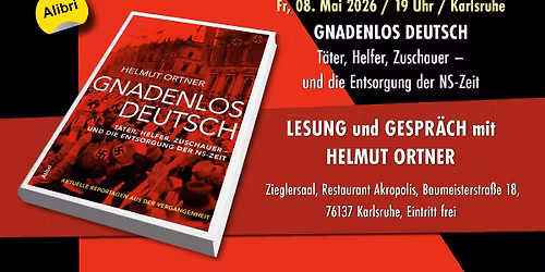 GNADENLOS DEUTSCH - Helmut Ortner liest aus seinem neuen Buch