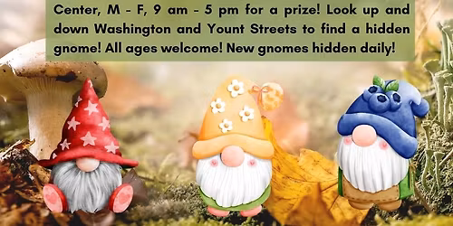 Yountville Gnome Hunt