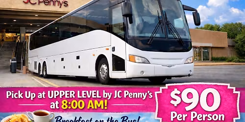 Bus Trip To Scrapmania from the Woodfield Mall in Schaumburg, IL