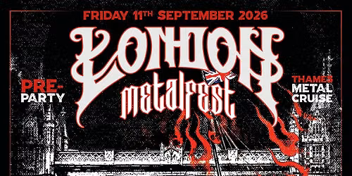 LMF Pre-Party - Heavy metal river cruise 