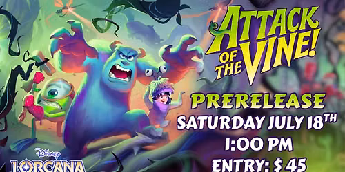 Lorcana: Attack of the Vine Prerelease