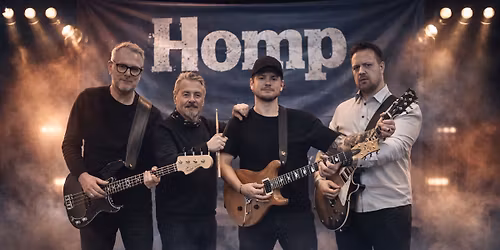 Konsert med HOMP p\u00e5 Pitters, fre 22.mai kl.20.00