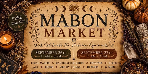 3rd Annual Mabon Market