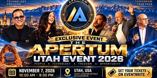 The Apertum Utah Event 2026