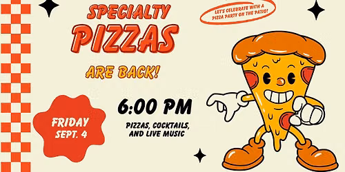 Pizza Party on the Patio! 