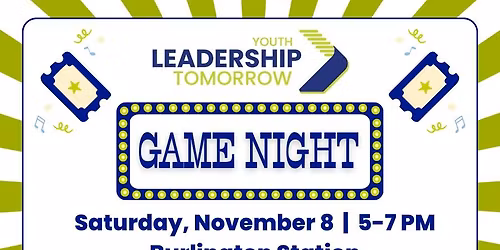 Youth Leadership Tomorrow Game Night