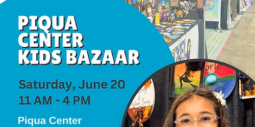 Kids Markets at The Piqua Center's Kid's Bazaar