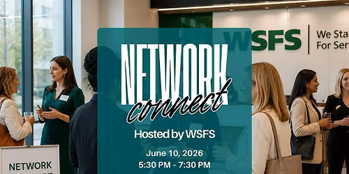 Network Connect Hosted by Bronze Sponsor WSFS