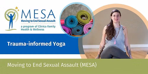 Trauma-Informed Yoga: July 6, 13, 20, & 27 \u2502Virtual or In-person Options
