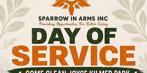 Day Of Service , Cleaning Our Community!