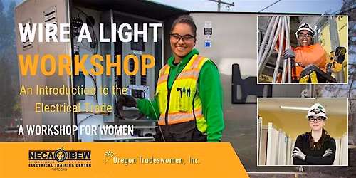 WIRE A LIGHT - A Workshop for Women & Introduction to the Electrical Trade