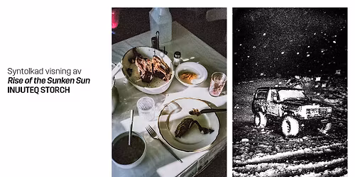 Syntolkad visning: Inuuteq Storch \u2013 Rise of the Sunken Sun
