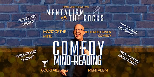 COMEDY MIND-READING!  Laughs. Cocktails. Mentalism. Zero Crystal Balls 7\/16