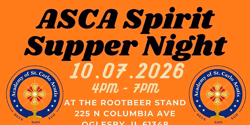 ASCA Spirit Supper Night