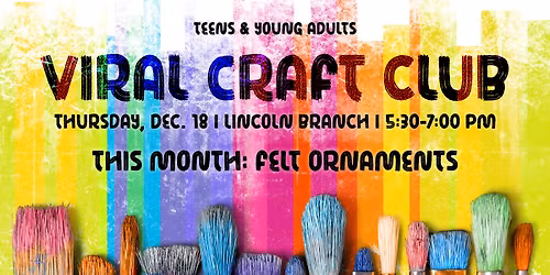 Viral Craft Club: Felt Ornaments