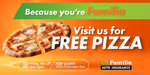 \ud83c\udf55\ud83c\udf89 Fort Worth \u2014 Free Pizza Friday! \ud83c\udf89\ud83c\udf55