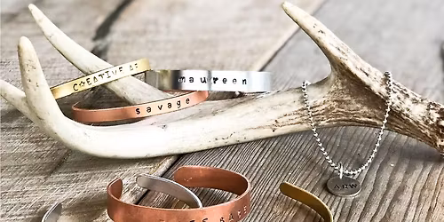 Customize Your Own! Metal Jewelry Stamping Workshop $25+