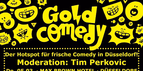 GoldComedy - Der Hotspot f\u00fcr frische Comedy in D\u00fcsseldorf!