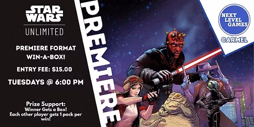 Star Wars: Unlimited \u2013 Premiere Format Win-a-Box!