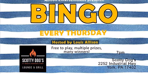 Bingo @ Scotty Dog's Lounge & Grill