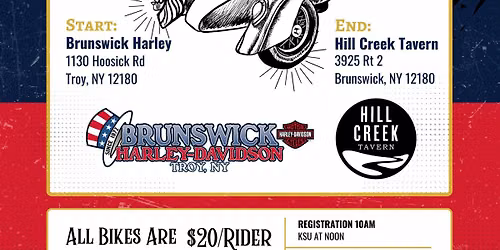 6th Annual PTSD & Service Dog Awareness Ride
