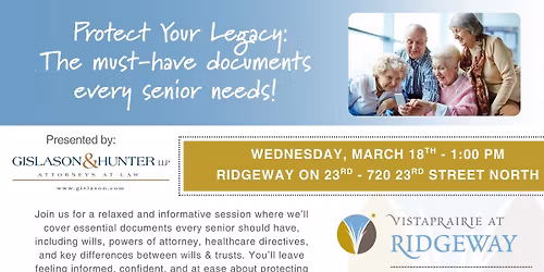 Protecting Your Legacy: The Must-Have Documents Every Senior Needs!