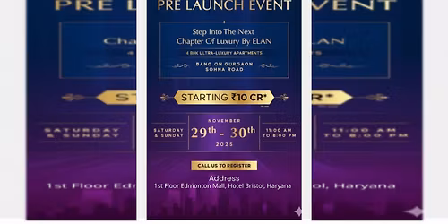 ELAN : Pre Launch Event