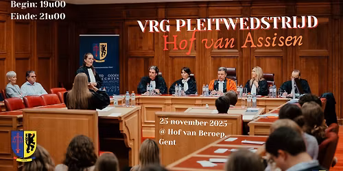 Pleitwedstrijd Hof van Assisen II VRG