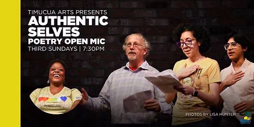 Art Wellness Education: Authentic Selves Poetry Open Mic