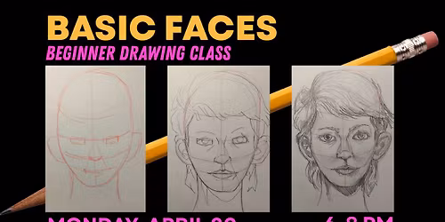 Basic Faces | Drawing Art Class