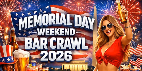 Indianapolis Memorial Day Weekend Bar Crawl 2026