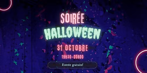 Soir\u00e9e Halloween \ud83c\udf83