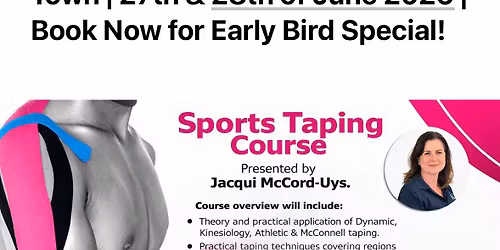 Sports Taping Course in Cape Town