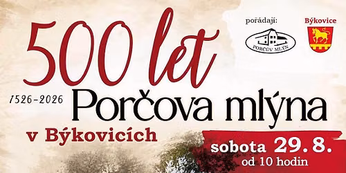 500 let Por\u010dova ml\u00fdna