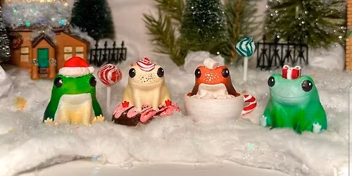 Paint Your Own Festive Frog