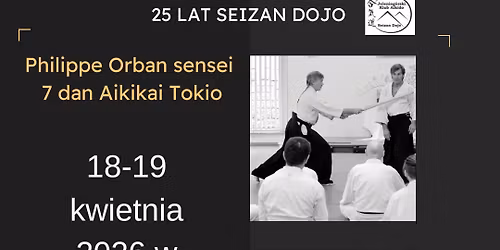 Philippe Orban Sensei 7 dan Aikikai w Seizan Dojo