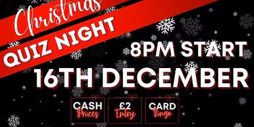 Christmas Quiz Night!