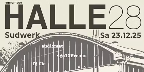 remember HALLE 28
