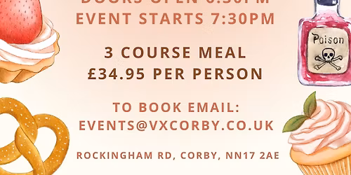 Murder Mystery Night- The Great British Bump Off 