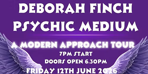 Deborah Finch psychic medium - an evening of mediumship Truro