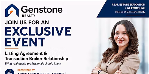 Listing agreement & Transaction Broker Relationship