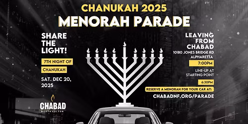 Menorah Car Parade