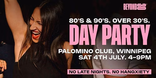 80s & 90s Over 30s Daytime Clubbing - Winnipeg\ud83d\udd7a\ud83c\udffd