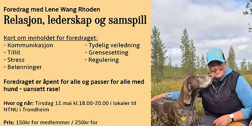 Foredrag - Relasjon, lederskap og samspill 